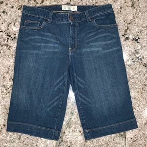 Izod Blue Stretch Jean Short